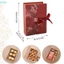 1 Hộp Quà Tặng Hình Sách Ith Ribbon Bìa Giấy Kẹo Sô Cô La Hộp Đóng Gói Cho Đám Cưới Sinh Nhật Ngày Của Mẹ [BK]