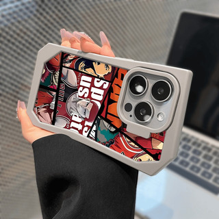 Vỏ Điện Thoại Hình Không Đều Cho iPhone 16 15 14 13 12 11 Slam Dunk Hanamichi Sakuragi Phim Hoạt Hình