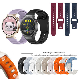 Dây đeo silicon 18 20 22mm cho Huawei Watch GT6 GT5 Pro / GT4 / GT3 SE / GT2-3-4-5-6 42mm 46mm-Pro-2e / Buds