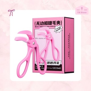 Bấm Mi Gecomo Không Viền Góc Rộng - Cong 75 Độ, Không Cấn Mí (Mẫu Hồng Neon Mới)