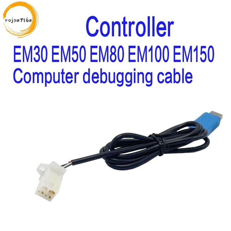 Bộ điều khiển VOTOL Cáp gỡ lỗi máy tính EM30 EM50 EM80 EM100 EM150 Cáp USB sang cáp TTL để điều chỉnh thông số bộ điều khiển