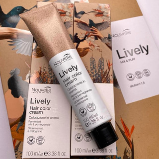 Màu nhuộm thuần chay Nouvelle Lively Hair Color - Ammonia FREE 100ml [ TN ]