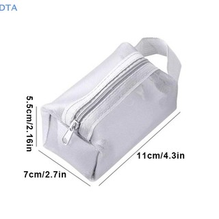 Dta Lưới Túi Đựng Mỹ Phẩm Lưới Túi Trang Điểm Lưới Trong Suốt Dây Kéo Túi Cho Văn Phòng Du Lịch Túi Bảo Quản Túi Vệ Sinh Túi Trang Điểm PO