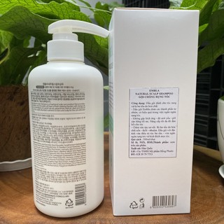 Dầu gội và serum giảm rụng tóc Embla Natural Scalp 500ml/200ml [ TN ]