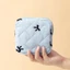 Túi đựng đồ trang điểm nhỏ DUSKGLOW, Túi đựng khăn ăn vệ sinh bằng vải Cotton, Túi ly hợp Mini Coquette nơ dành cho nữ