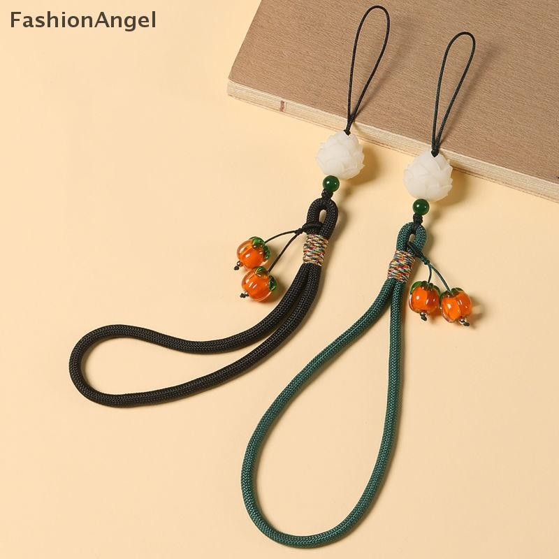 Mặt dây chuyền móc khóa dây chuyền điện thoại di động FashionAngel Liuli Persimmon