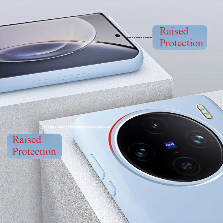 Ốp Điện Thoại Silicon Lỏng Thật Cho Vivo X300 Ultra X300 Pro X200 Ultra / X200 Pro / X200 / X100 Pro X100S Ultra X90 Cảm Ứng Thoải Mái Chống Vân Tay Vỏ Vivo Chống Sốc