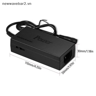 [Mới] Bộ sạc đa năng 96W 12V đến 24V 5.5x2.1mm 8 phích cắm Bộ sạc có thể điều chỉnh cho máy tính xách tay.