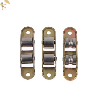 [Gou] 80 Loại Flat / Rãnh Đôi Bánh Xe Trượt Kim Loại Cửa Sổ Ròng Rọc Hỗ Trợ Đáy Trượt Con Lăn Theo Dõi Phụ Kiện Phần Cứng VN