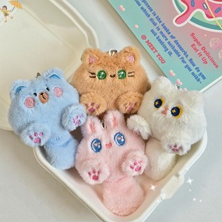 [GOU] Hoạt Hình Dễ Thương Sang Trọng Búp Bê Móc Khóa Lông Tơ Mềm Nhồi Bông Ba Lô Túi Mặt Dây Chuyền Móc Khóa Quà Tặng Cho Trẻ Em Bạn Gái VN