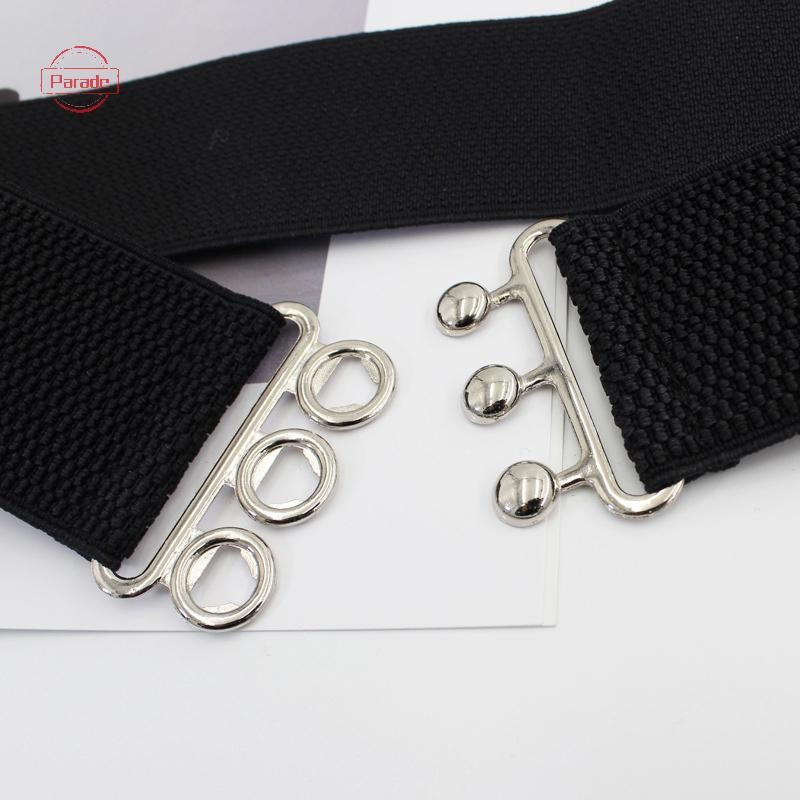 Diễu Hành Rộng 5cm Thắt Lưng Co Giãn Thắt Lưng Rộng Vintage Co Giãn Cinch Có Khóa Thắt Lưng Dây Thắt Lưng Cho Nữ VN