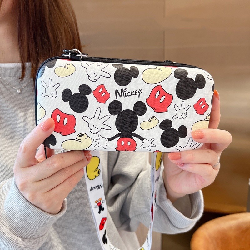Dễ Thương Patrick Ngôi Sao Nữ Túi Điện Thoại Di Động Hàn Quốc Sling Ví PU Đeo Ngang Cầu Xin Cho Chìa Khóa Thời Trang Túi Đựng Tiền Xu