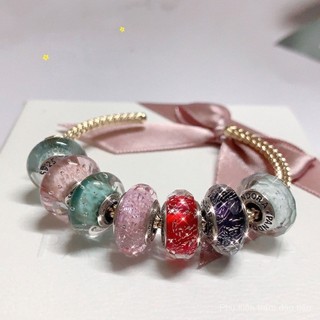 Hàng giao ngay mặt dây chuyền pha lê bạc 925 hồng xanh dương đỏ trắng đen