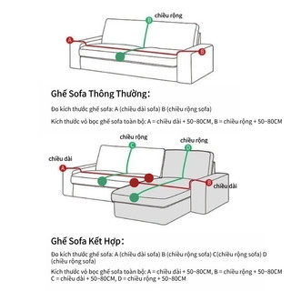 Khăn phủ sofa,Tấm trải ghế sofa cotton dệt 3D phong cách bắc Âu,Màu Sắc Đơn,Vải đàn hồi chống bụi chống trơn trượt