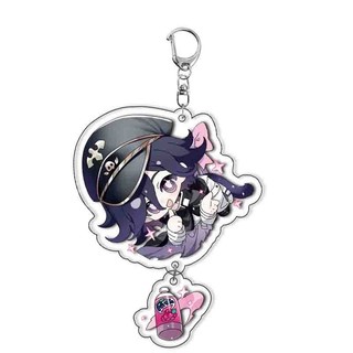 Danganronpa Acrylic Keychain nhiều lớp trong suốt mặt dây chuyền trang trí dễ thương