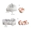 SA Khuôn Silicon Cho Đế Mèo Thanh Lịch Móng Vuốt Hình Bong Bóng Tealight Giá Đỡ Khuôn Nhà Để Bàn Trang Trí Làm Khuôn