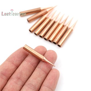 Lostcorner 10 Cái / lốc 900M-T-I Đầu Hàn Đồng Nguyên Chất Nhiệt Độ Thấp Hàn Sắt Mới