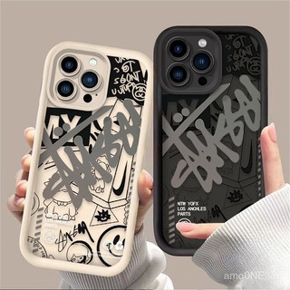 Ốp lưng cho OPPO F7 F9 F11 R15 Pro Find X3 X5 X8 Pro 5G thương hiệu thời trang logo chữ cái mắt thiên thần chống sốc mềm