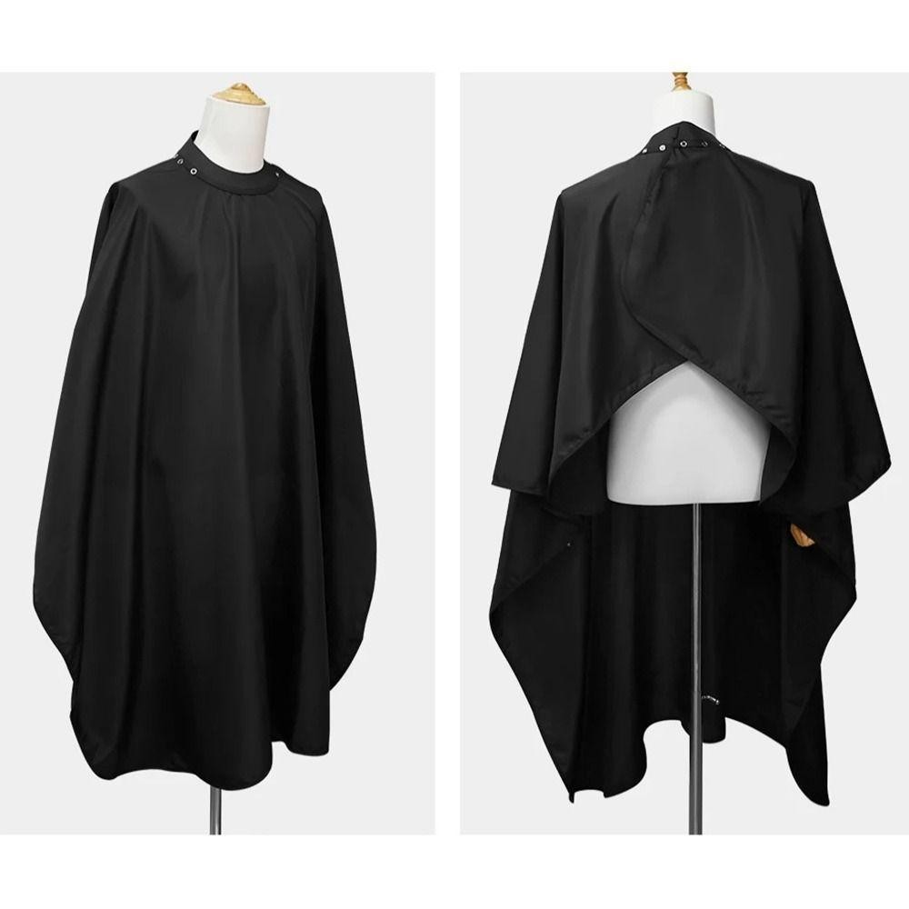 Mũi cắt tóc MONOSTYLE, Vải cắt tóc khóa ẩn chống thấm nước, Áo khoác làm tóc đường viền cổ bằng silicon