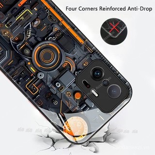Ốp điện thoại Xiaomi 11T Pro, ốp điện thoại chống sốc Mi 11T, bảng mạch PCBA, kính, vỏ điện thoại đẹp, gió cơ học, xu hướng công nghệ cho nam sinh viên