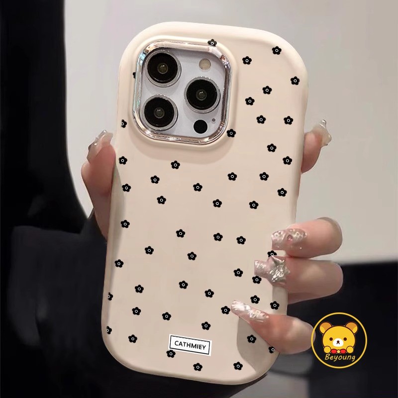 Ốp Điện Thoại Hoa Tươi Nhỏ Phong Cách Hàn Quốc Cho OPPO Reno 13F 13 Pro 12F 12 11F 11 10 9 8T 8Z 7Z 8 7 Lite SE 6 5k 5 Pro Vỏ Màu Kẹo Dễ Thương Mờ Chống Sốc Ốp Lưng Mềm