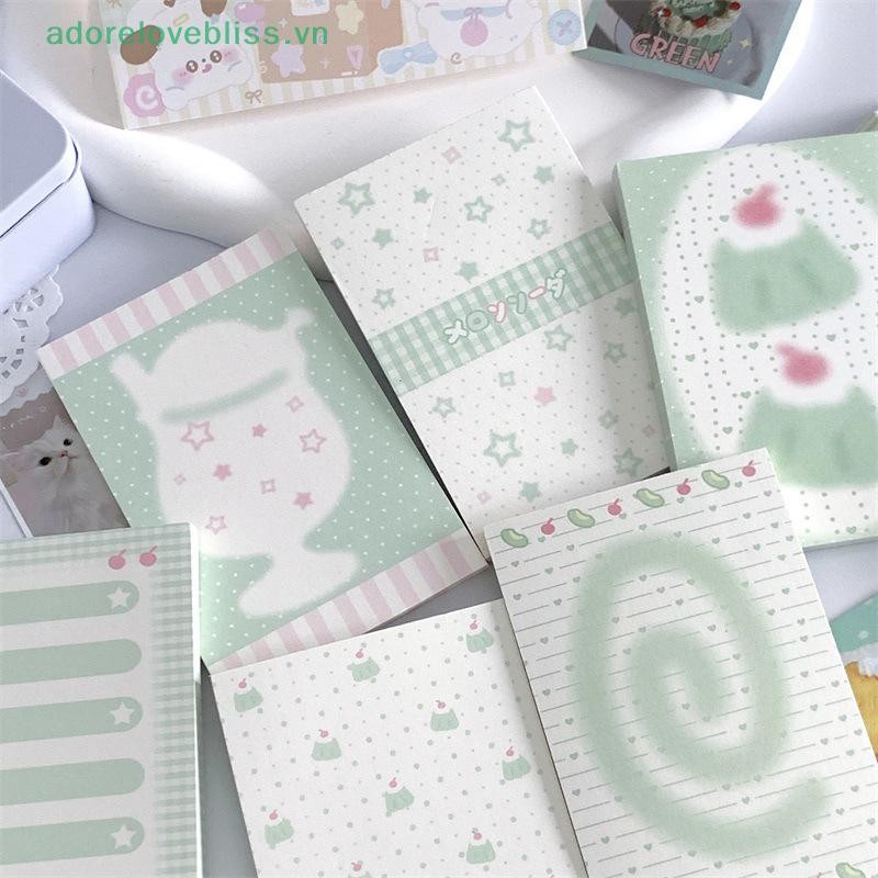 THÊM 50 Tờ Hoạt Hình Dễ Thương Sổ Tay Có Thể Xé Tin Nhắn Note Pad Di Động Không Notepad Sinh Viên Văn Phòng Phẩm Đồ Dùng Văn Phòng BSS