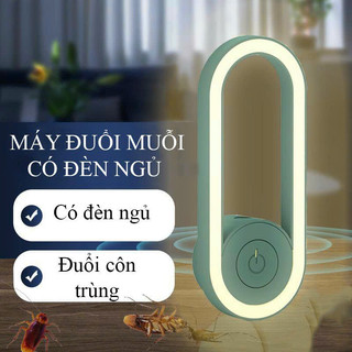Đèn Ngủ Kiêm Máy Đuổi Muỗi Bằng Sóng Siêu Âm