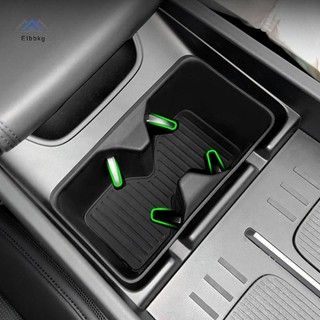 ELBBKG 1 Miếng Silicon Chống Sốc Đồ Uống Hộp Bảo Quản Cho Santa Fe 2024 2025 Cốc Nước Mới Phụ Kiện Xe Hơi