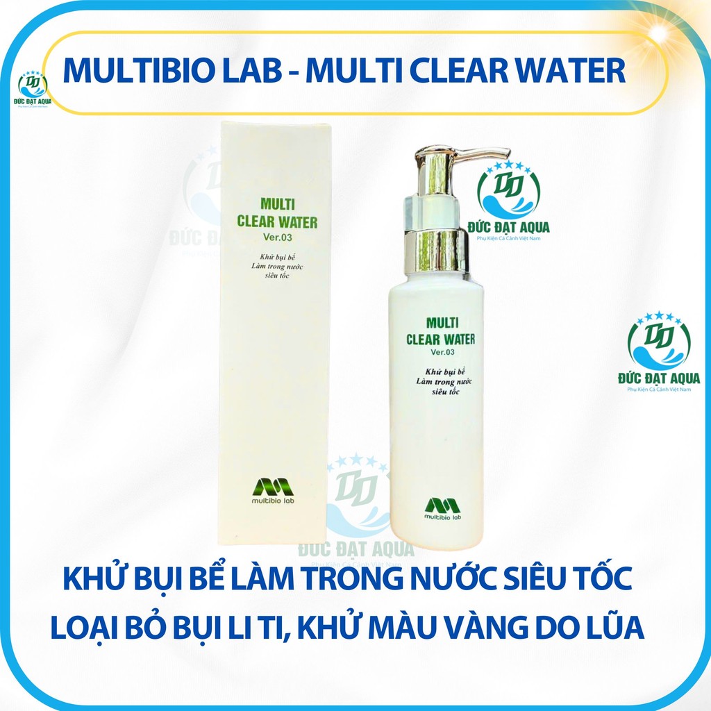 làm Trong nước siêu tốc - khử bụi bể, thuỷ sinh chỉ trong 30-60 phút - Multi Clear Water-Ver.03 8