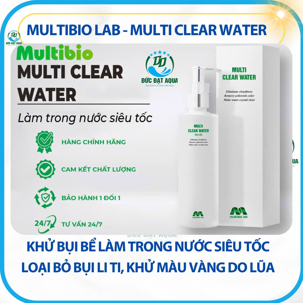 làm Trong nước siêu tốc - khử bụi bể, thuỷ sinh chỉ trong 30-60 phút - Multi Clear Water-Ver.03 3
