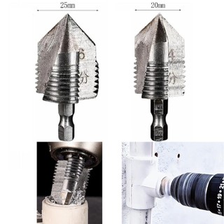 [Fuxin] Mũi khoan nâng PPR Mũi khoan hình lục giác Ống nước Mở rộng ren bên trong 20 / 25mm