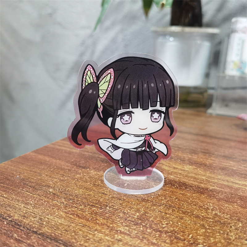 HK1 Demon Slayer Đứng Tấm Kamado Tanjirou Acrylic Tấm Giá Đỡ Kochou Shinobu Để Bàn Anime Trang Trí KH1