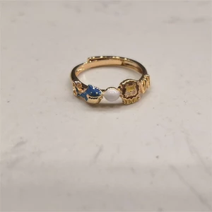 ✨Sản phẩm mới✨Sun Yingsha Wang Chuqin {Shatou 5114} CP Nhẫn Hỗ Trợ Hàng Hóa Niche Thiết Kế Nhẫn Quà Tặng Kỷ Niệm✨Sự kiện✨