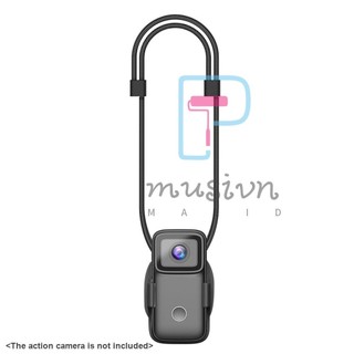 Camera hành động Mini SJCAM Dây buộc từ tính Dây đeo cổ có thể điều chỉnh cho SJCAM C200