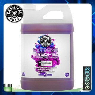 Nước rửa xe Chemical Guy Extreme Bodywash and Wax chính hãng Mỹ, nước rửa xe đậm đặc, kèm wax 3.8L