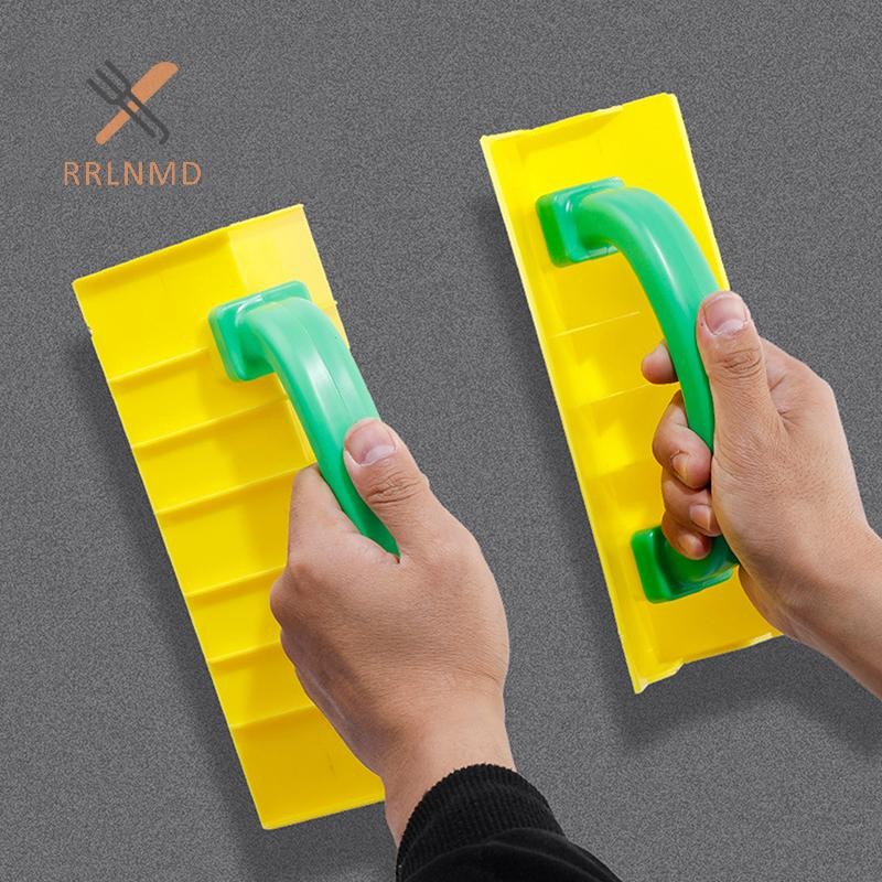 Rrlnmd Dụng cụ đánh bóng tường Máy chà nhám tay góc có tay cầm Công cụ góc vách thạch cao để sửa chữa tường vết nứt lỗ MỚI