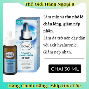 Serum Balea Beauty Hyaluronc 30 Ml Cung Cấp Độ Ẩm Và Làm Săn Chắc Da của Đức