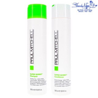 Cặp gội xả siêu mượt PAUL MITCHELL SUPER SKINNY DAILY 300mlx2 [ TN ]