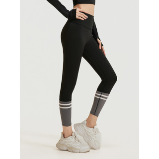 Quần thể thao nữ Eo cao Không xấu hổ Dây 82,5% Polyster 17,5% Chất liệu Spandex