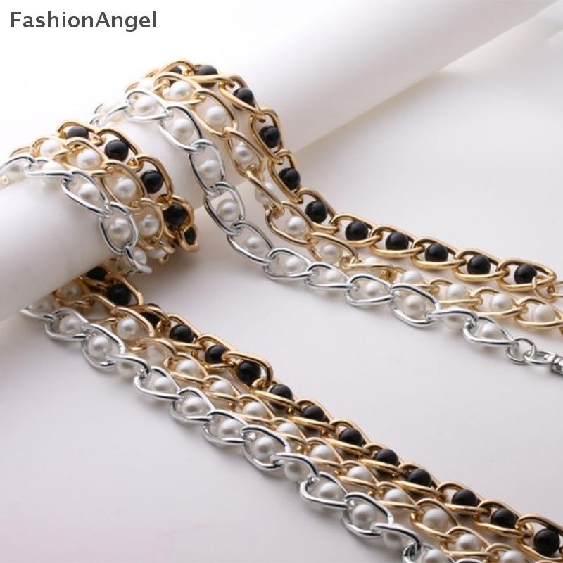Fashionangel Bắt Đầu Ngọc Trai Dây Xích Tinh Tế Nhẹ Nhàng Dây Xích Rộng Thiết Thực Kẹp Tôm Hùm Khóa Thanh Lịch Đẹp Đơn Giản Phụ Kiện Hành Lý VN