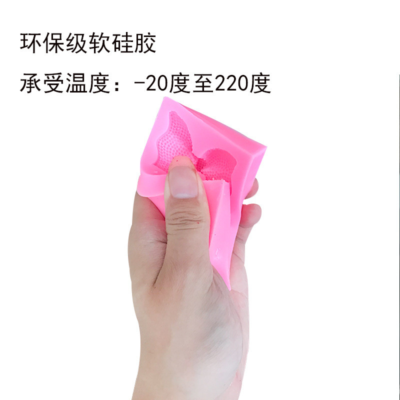 Nơ Hình Bánh Fondant Trang Trí Khuôn Silicon Dụng Cụ Nướng Bánh Sô Cô La Khuôn Silicon