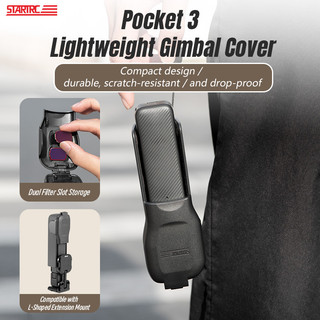 Dành cho vỏ bảo vệ chống va chạm DJI Osmo Pocket 3, vỏ bảo vệ chống rơi, gimbal cầm tay, phụ kiện máy ảnh thể thao Pocket 3