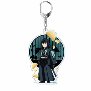 [Keychain] Móc khóa acrylic ngoại vi anime Demon Slayer My Wife Zenitsu Tanjiro Tomioka Giyu Ninja bướm 0Q31