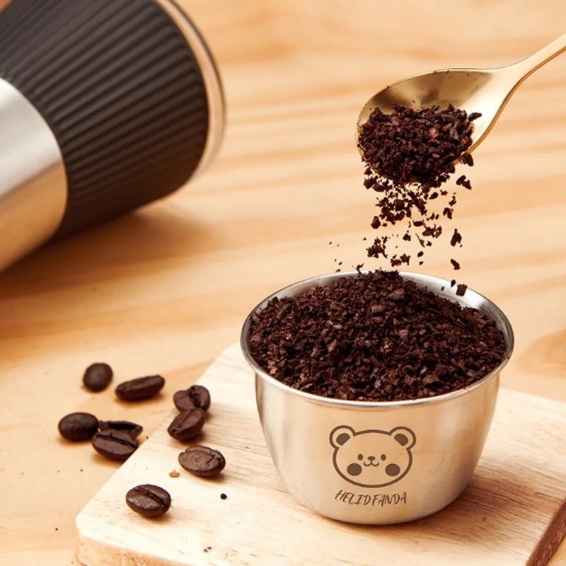 Cốc nước sốt nhỏ bằng thép không gỉ có nắp kín Bộ đồ ăn nhà bếp Sushi mù tạt Hộp gia vị nhúng Đĩa nước sốt
