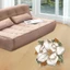 Thảm Hoa CATIYAHA, Thảm Trải Sàn Hoa Sen Hoa Mẫu Đơn 60x60cm, Bé Bò Mộc Lan Hình Đặc Biệt Thảm Trải Sàn Mục Vụ Phòng Khách Bàn Trà Đầu Giường