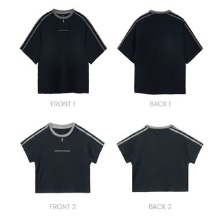 Áo thun nam GKSSS Tay ngắn Mỹ High Street dáng rộng thường ngày Chất lượng cao Phong cách trung tính tay ngắn