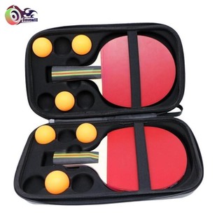 Dovewill Vỏ Cứng Ping Pong Mái Chèo Bóng Bàn Mái Chèo Túi Bảo Quản Vợt Vỏ Bảo Vệ Cho Cuộc Thi Huấn Luyện Thể Thao Ngoài Trời