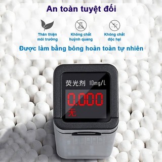 Hộp 200 cây tăm bông tự nhiên ngoáy tai 2 đầu an toàn với mọi lứa tuổi (đầu nhỏ phù hợp cho Bé)