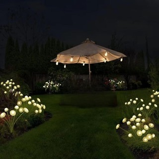 Đèn sàn ngoài trời GILDEDHOMIN, sứa LED nhân tạo, chống nước, 2 chế độ, trang trí sân vườn