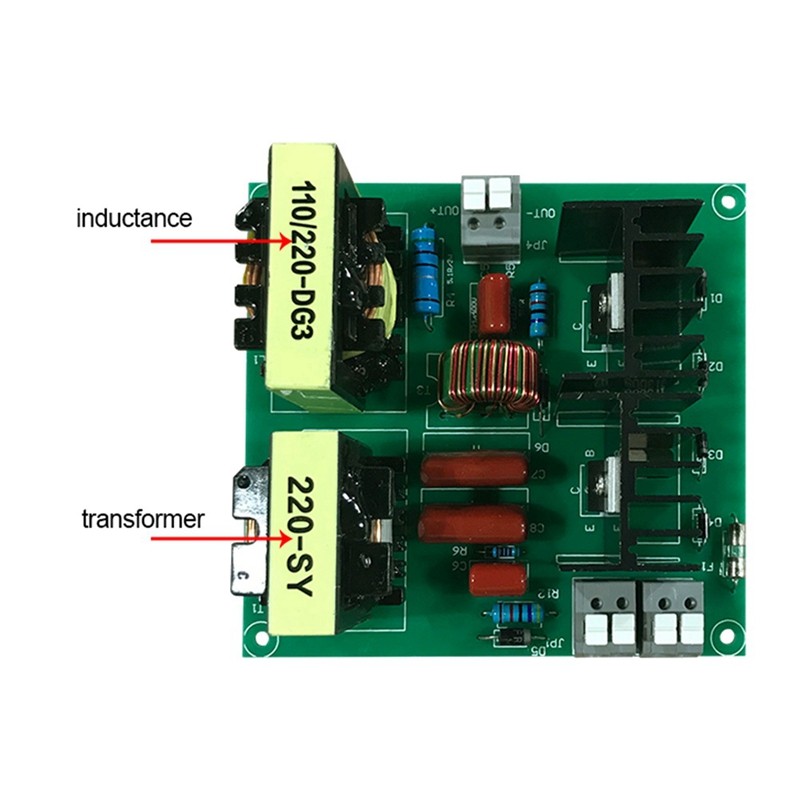 Bảng mạch chủ máy làm sạch siêu âm 220V 40KHz 150W, hỗ trợ cho máy giặt ô tô